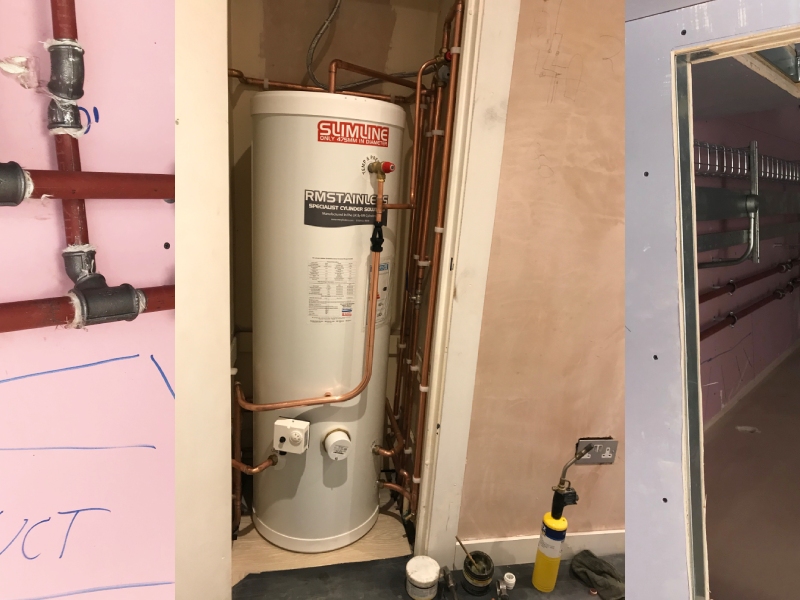 boiler installed